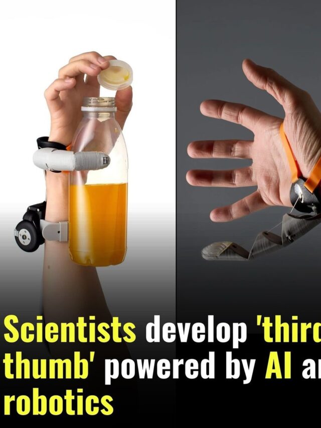 Scientists developed ‘Third Thumb’ powered by AI