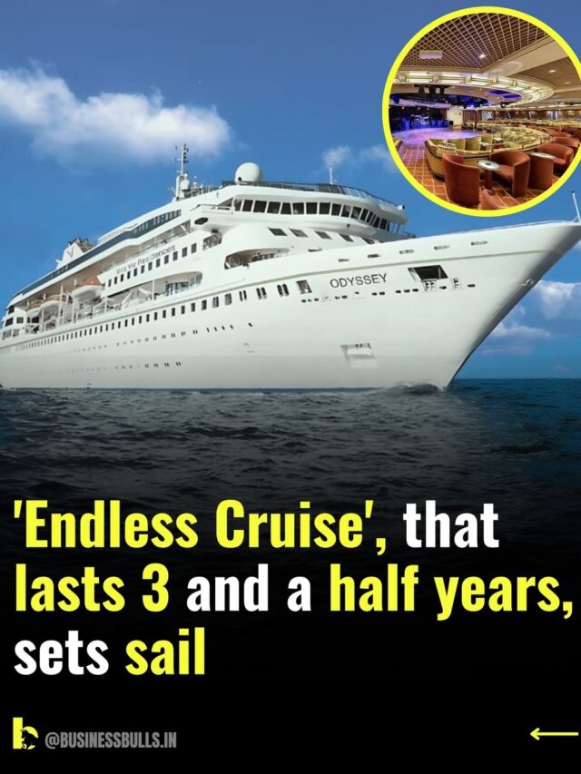 Endless Cruise’, that lasts 3 and a half years sets sail