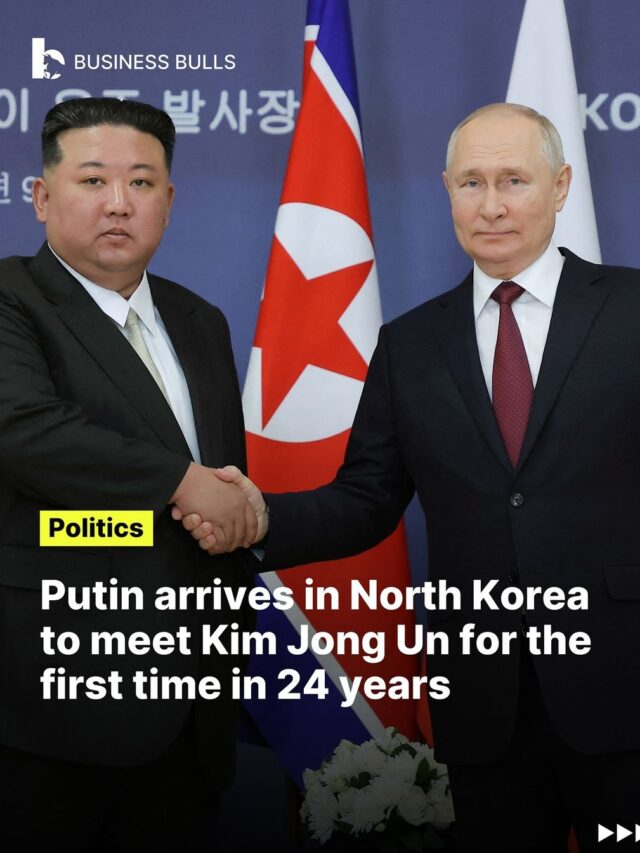 Putin arrives in North Korea to meet Kim Jong Un for the first time in 24 years