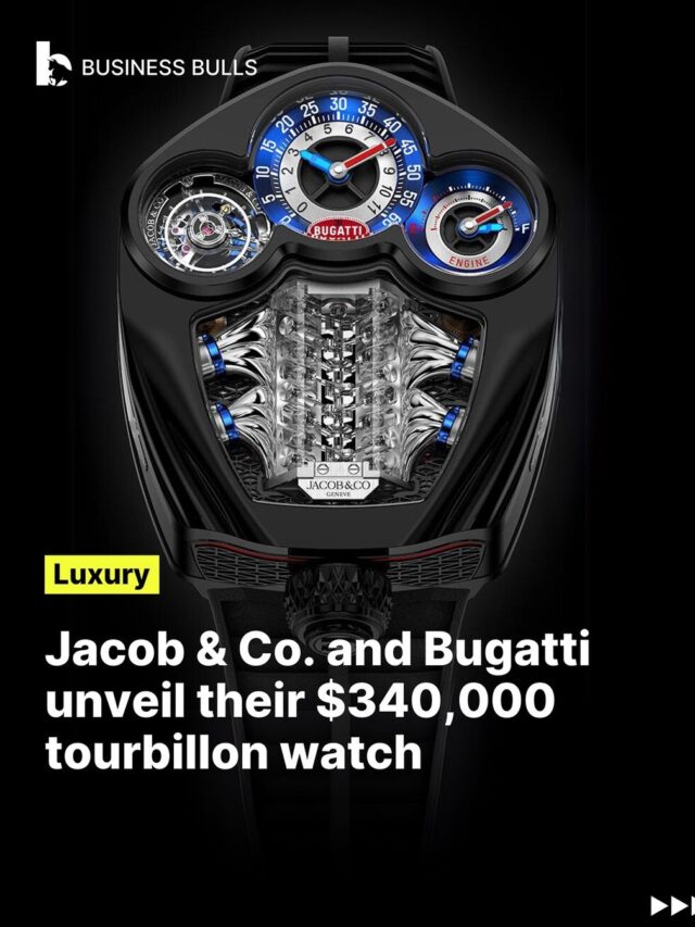 Jacob & Co. and Bugatti unveil their $340,000 Tourbillon Watch