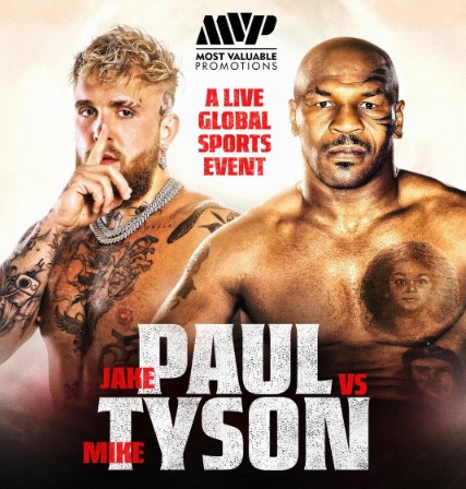 Jake Paul vs Mike Tyson