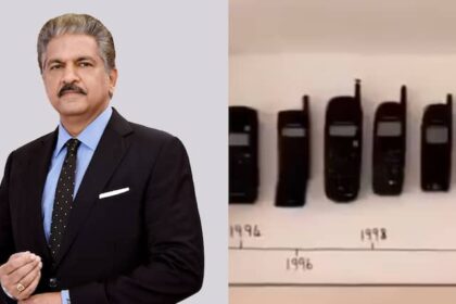 anand mahindra shares video on mobile evolution raises concerns about future more details आनंद महिंद्रा ने दिखाया 1991 से अब तक मोबाइल का सफर, भविष्य को लेकर जताई चिंता, बोले-