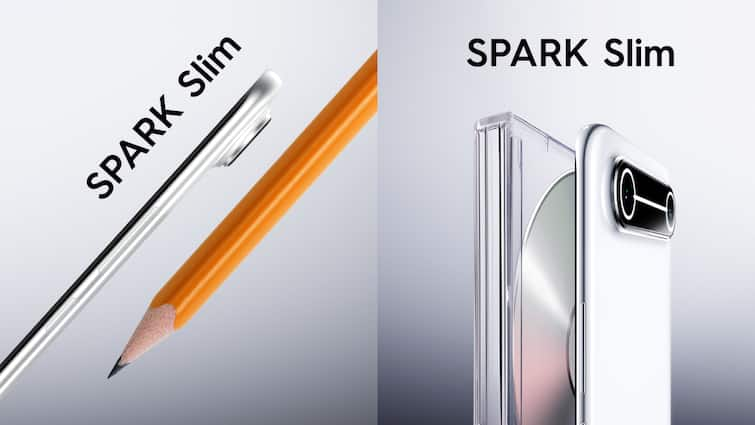 TECNO to showcase spark slim concept phone at MWC 2025 here is full detail पेंसिल से भी पतला होगा यह फोन, 5200 mAh की दमदार बैटरी के साथ मिलेगा जबरदस्त कैमरा सेटअप, जानें डिटेल