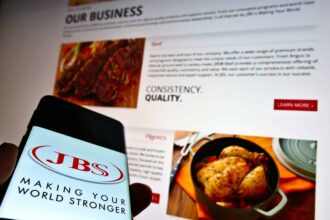 The world’s largest meat-processing enterprise in sales volumes, São Paulo, Brazil-based JBS, is expected to begin trading on the New York Stock Exchange on June 12.
