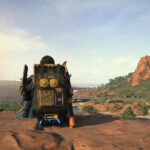 A screenshot from the game Death Stranding 2: On the Beach