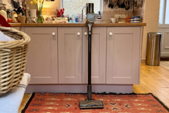Dreame R20 cordless vacuum in reviewer's home