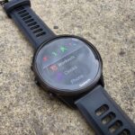 Garmin Forerunner 570 options screen