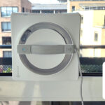 Ecovacs WinBot W2 Pro Omni cleaning a window