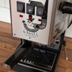 Gaggia Classic coffee maker on kitchen counter