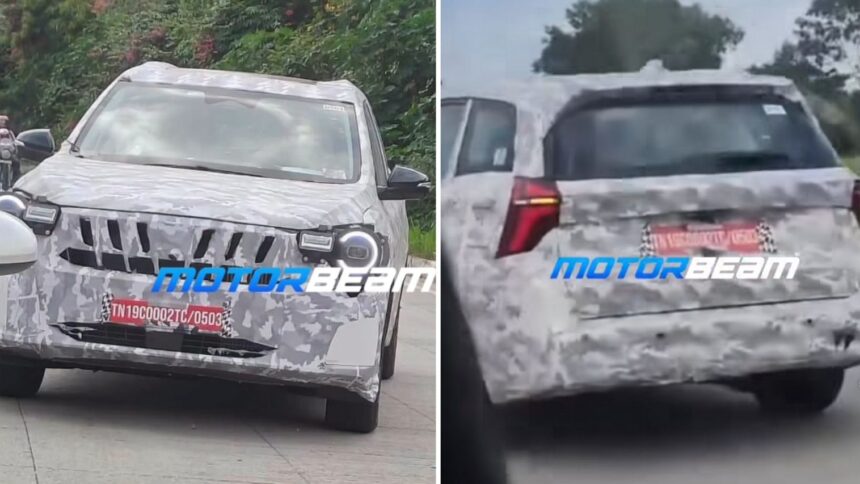 Mahindra XUV700 Facelift2