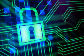 Representational image depecting cybersecurity protection