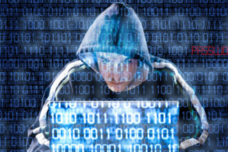 Representational image of a hacker