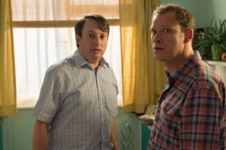 Mark and Jeremy in Peep Show