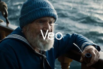 Veo 3-generated image of an old sailor.