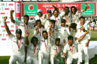 India Test Series Win in England
