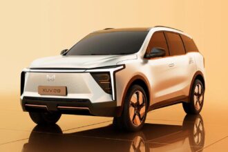 mahindra XUv.e8 rendering