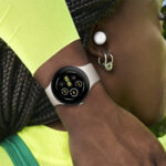 Google Pixel Watch 3 on a wrist