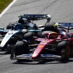 Lewis Hamilton and George Russell go head-to-head at the Austrian GP.