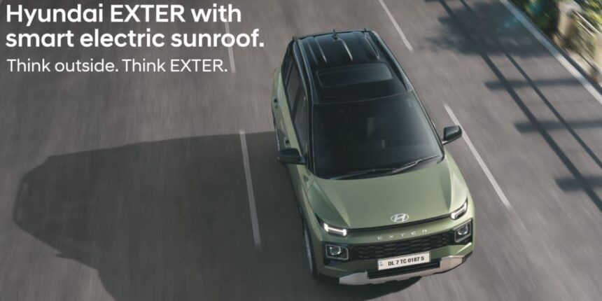 Hyundai Exter Smart Electric Sunroof