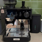 Sunbeam Origins Classic Espresso Machine on a kitchen counter
