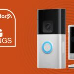 Ring door bell and camera bundle deal with a label reading 'big savings'