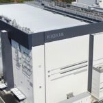 A Kioxia building
