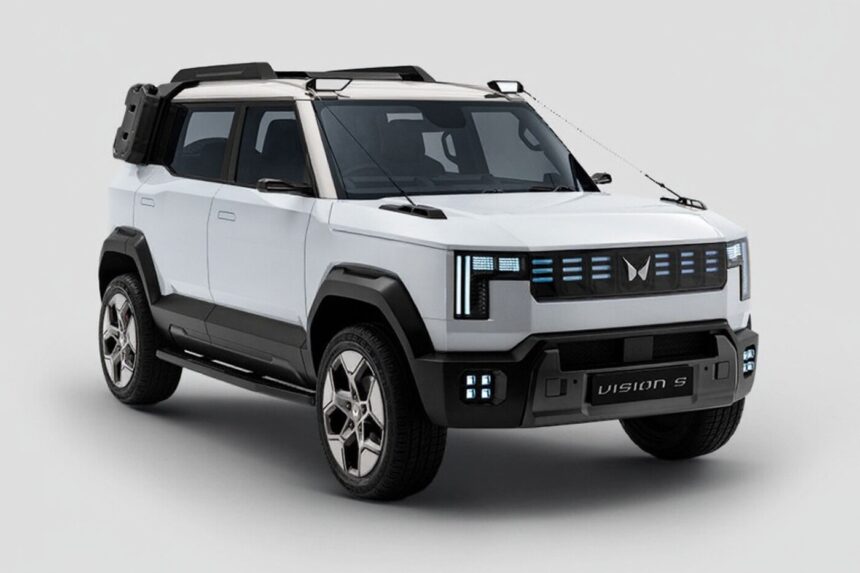 Mahindra Vision S White Color1
