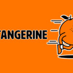 Tangerine Telecom logo and Peely mascot