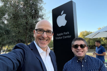 Lance and Jake at Apple Park
