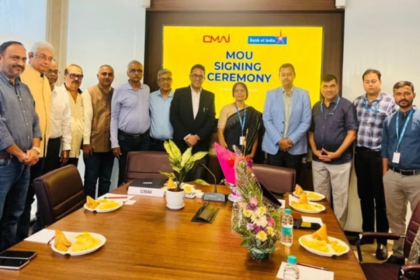 cmai signs mou with bank of india