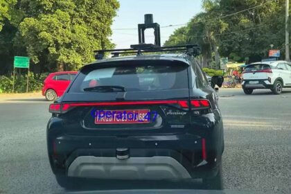 Maruti Suzuki Fronx Hybrid ADAS Spied