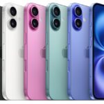The iPhone 16 in five shades