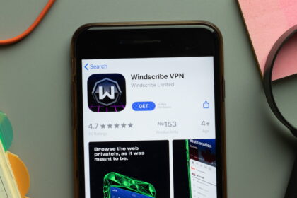 Windscribe mobile VPN app