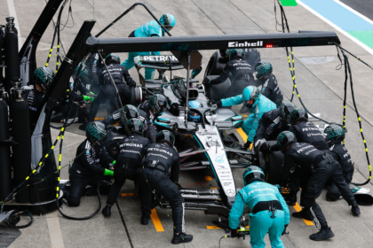 Mercedes-AMG F1 pitstop