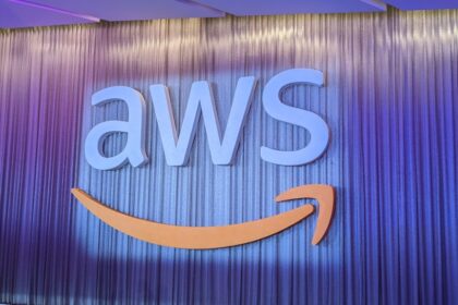 AWS re:Invent 2022 logo sign