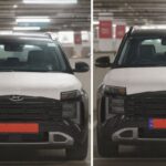 New Hyundai Venue Front Spied