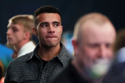 Harrison Sullivan, known as TikTok star HSTikkyTokky, seen at a public event.