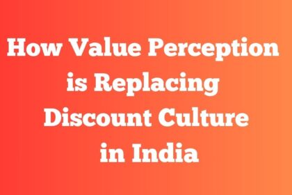 Illustration showing value perception replacing discount culture in Indian consumer markets