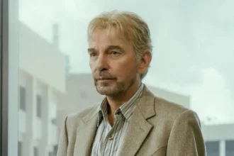 Billy Bob Thornton performing as Tommy Norris in Landman TV series 2026