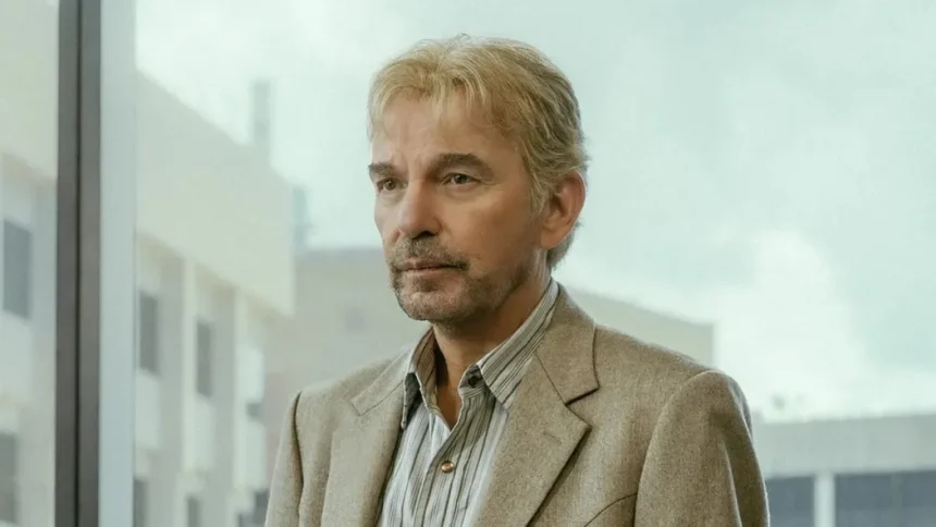 Billy Bob Thornton performing as Tommy Norris in Landman TV series 2026